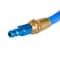 Steelman 25-Foot Straight Air Hose with Reusable Quick Disconnect Fittings 50049-WMQ-IND - alternate 4